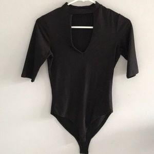 Basic Black Bodysuit